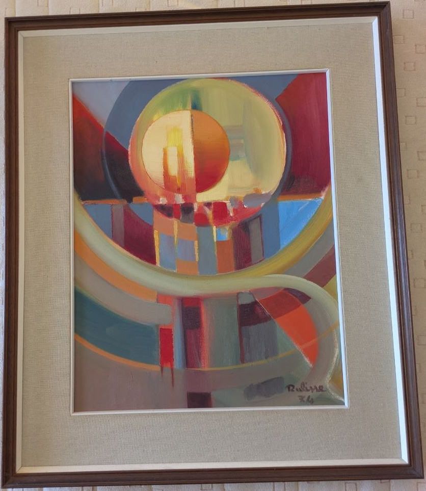 Ohne Titel (Geometrisch-abstrakte Komposition) von Ulisse Ronzani